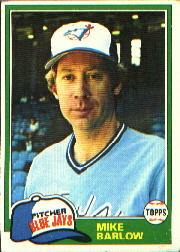 1981 Topps Baseball Cards      077      Mike Barlow